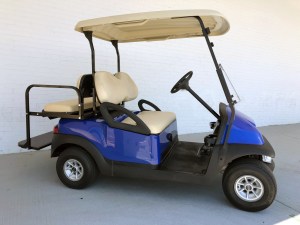 Tidewater Carts Golf Carts Blue Double Take Lowered Club Car 02